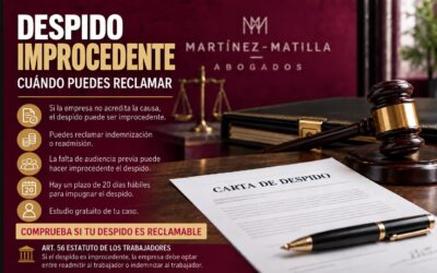 Despido improcedente: indemnización en 2026